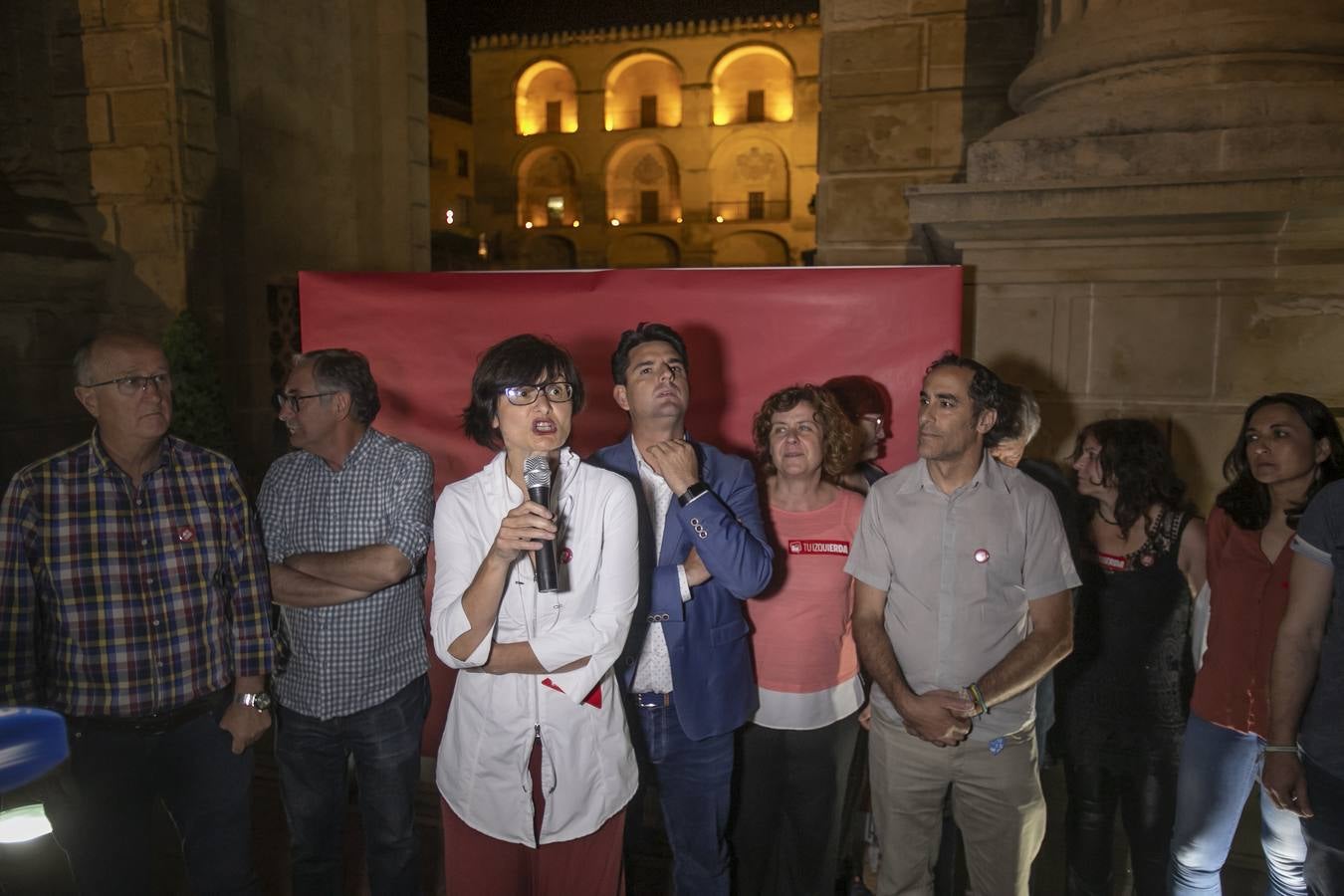 El inicio de la campaña de IU en Córdoba, en imágenes