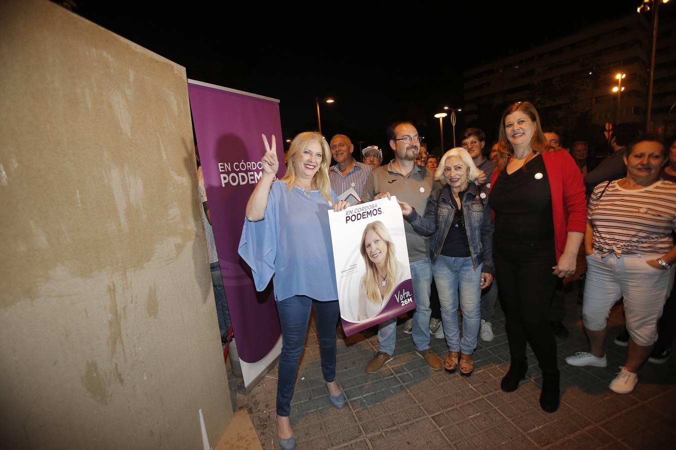 El arranque de la campaña electoral de Podemos Córdoba, en imágenes