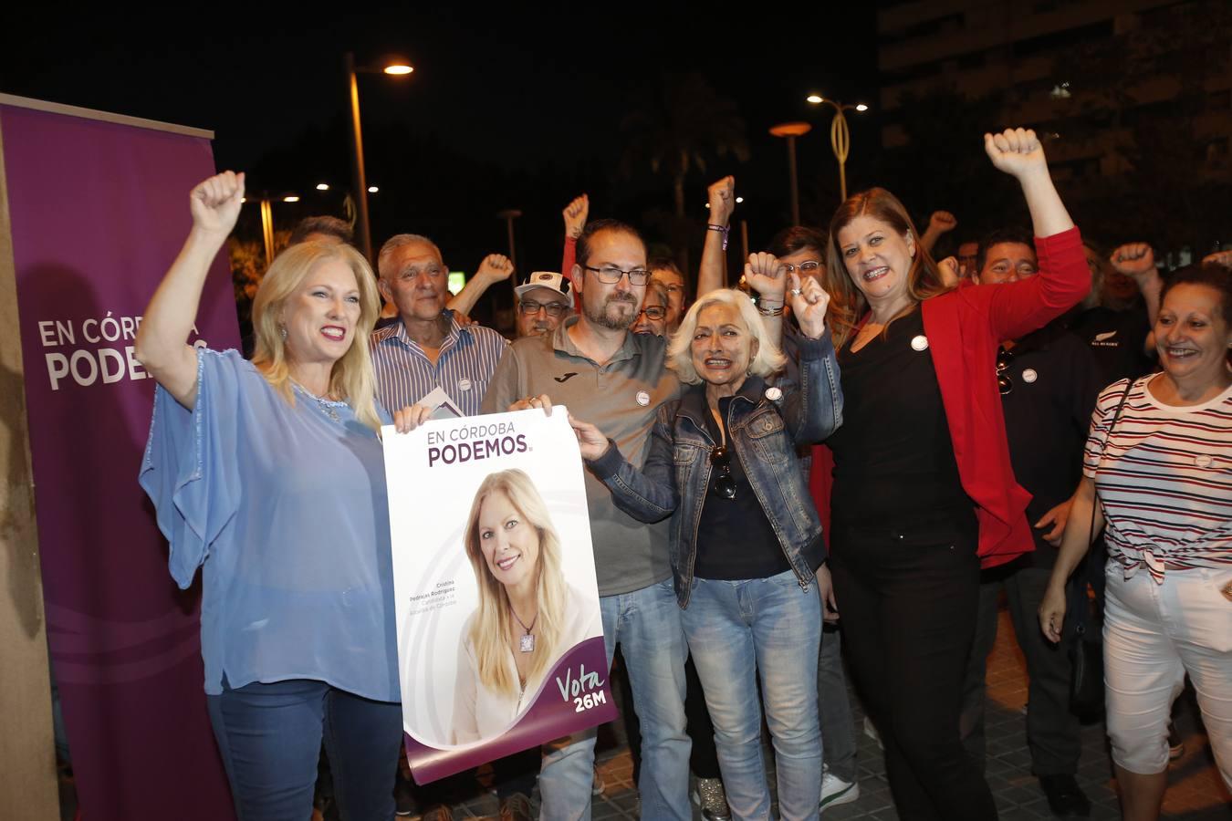 El arranque de la campaña electoral de Podemos Córdoba, en imágenes