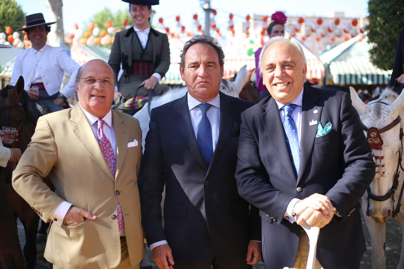 Álvaro Pozo Soro, José Luis Revuelta y Carlos González de Castro