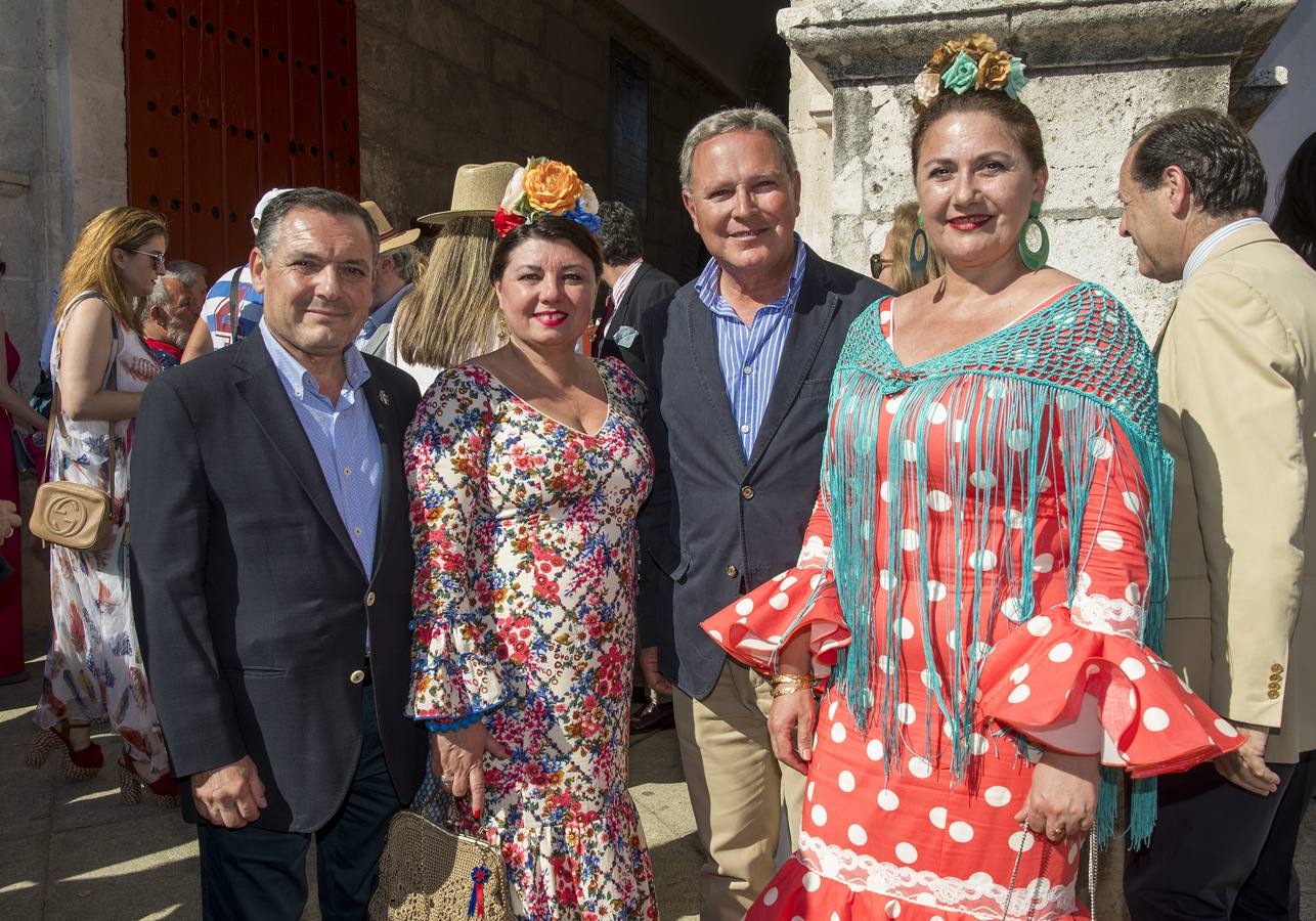 Lucas Segovia, Carmen Muñoz Antequera, Eloy Ramírez y Carmen Ochoa