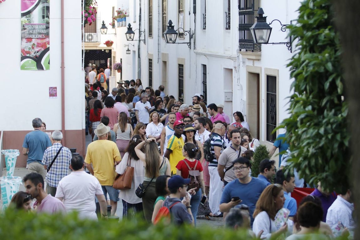 El ambiente para visitar los Patios de San Basilio en Córdoba, en imágenes