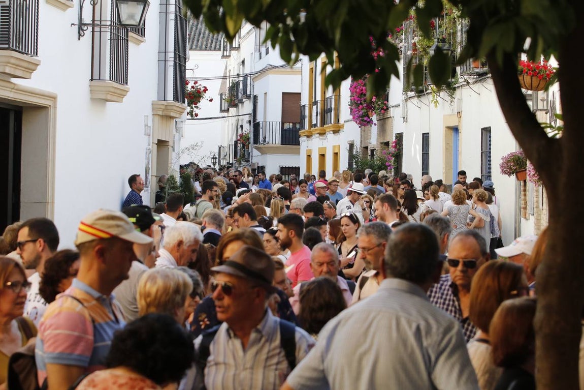 El ambiente para visitar los Patios de San Basilio en Córdoba, en imágenes