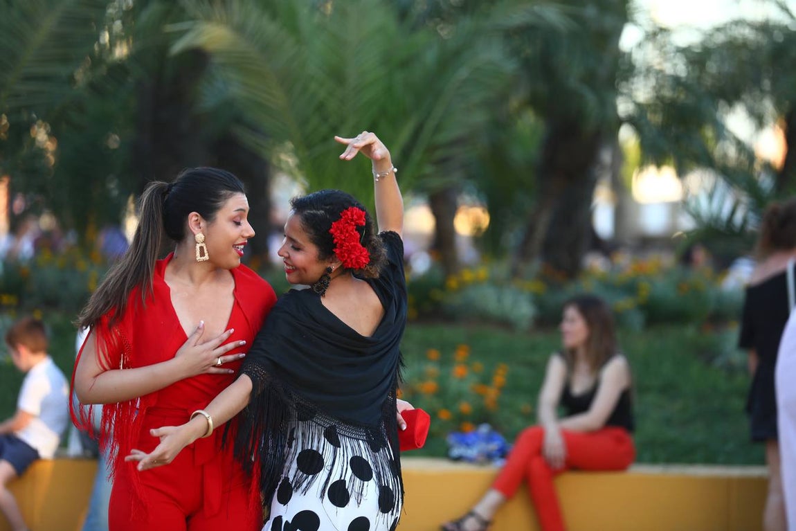 FOTOS: Alumbrado y primer día en la Feria de Jerez 2019