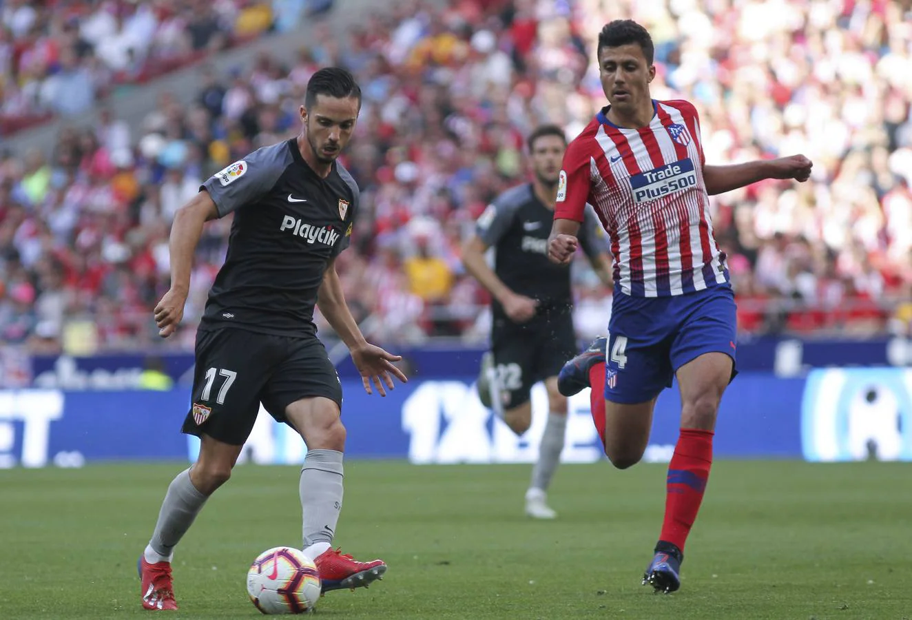 En imágenes, el empate (1-1) del Sevilla con el Atlético de Madrid