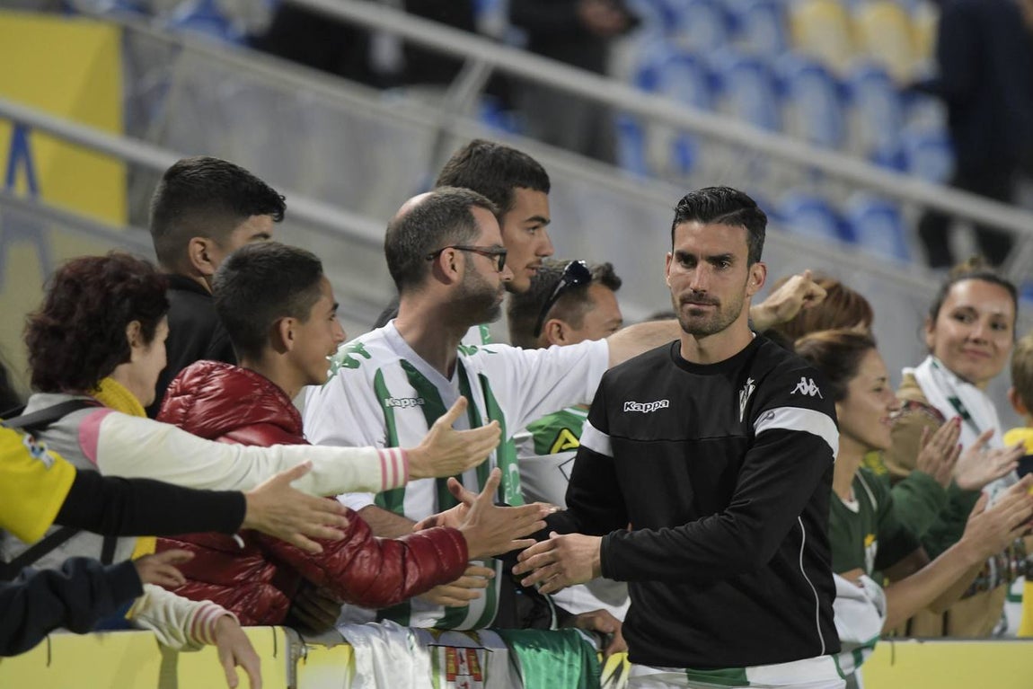 Las lágrimas por el descenso del Córdoba CF, en imágenes