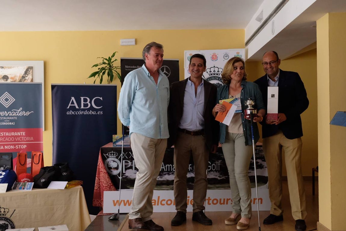 La entrega de premios de la Copa Albolafia de Golf, en imágenes