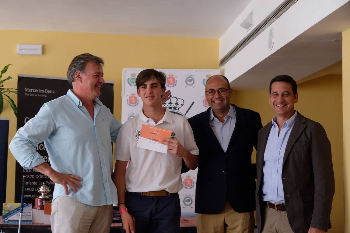 La entrega de premios de la Copa Albolafia de Golf, en imágenes