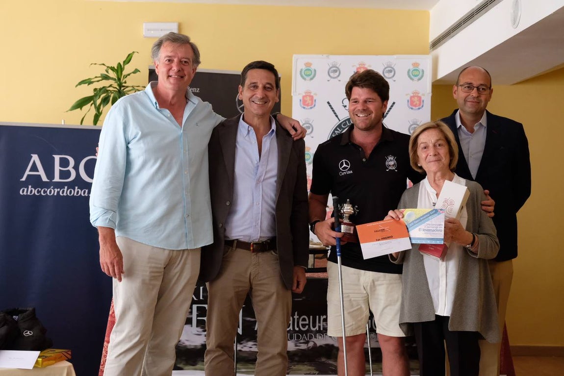 La entrega de premios de la Copa Albolafia de Golf, en imágenes