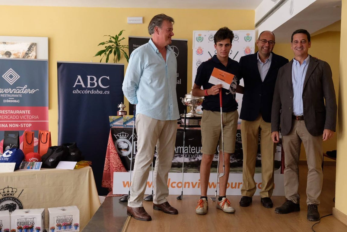 La entrega de premios de la Copa Albolafia de Golf, en imágenes
