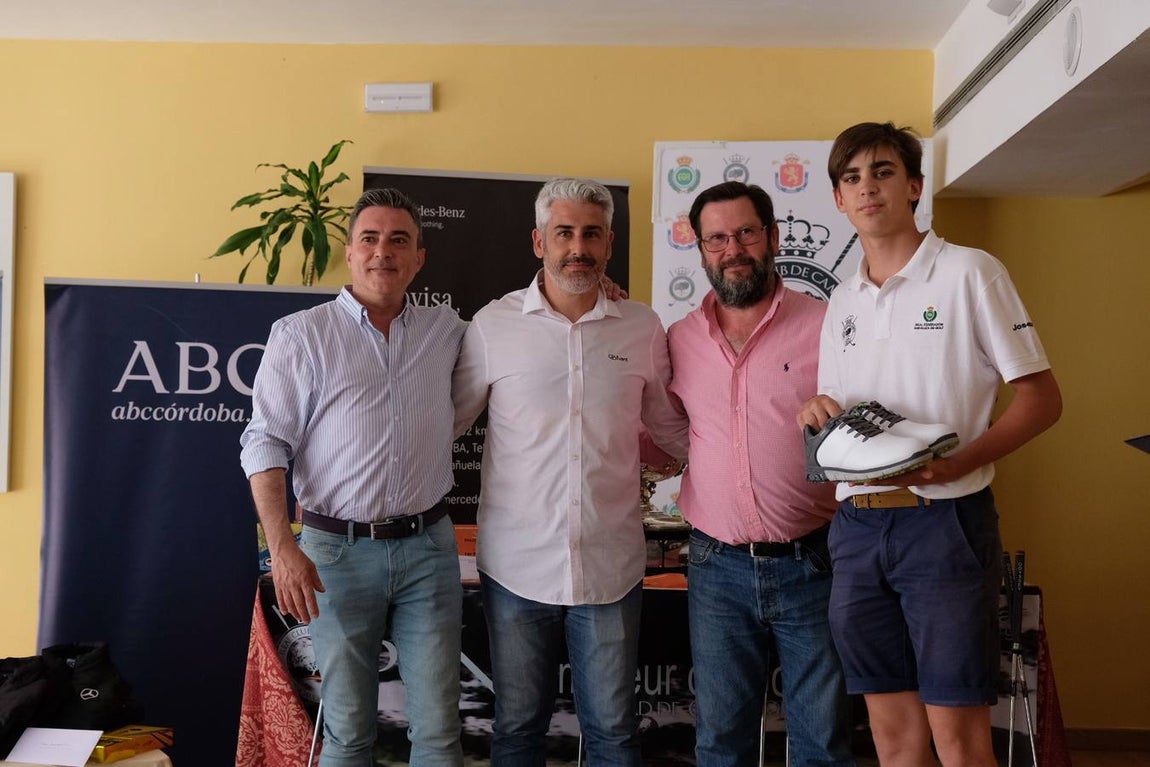 La entrega de premios de la Copa Albolafia de Golf, en imágenes
