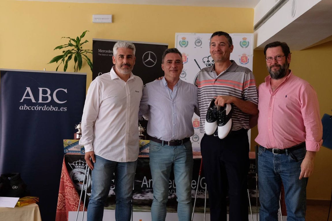 La entrega de premios de la Copa Albolafia de Golf, en imágenes