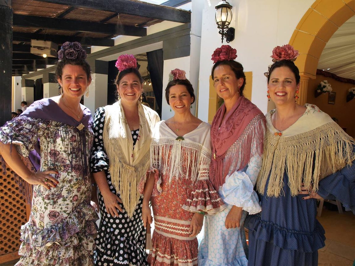 Susana Villanueva, Miriam Colón, Ana Huguet , Cristina Luna y María Encinas