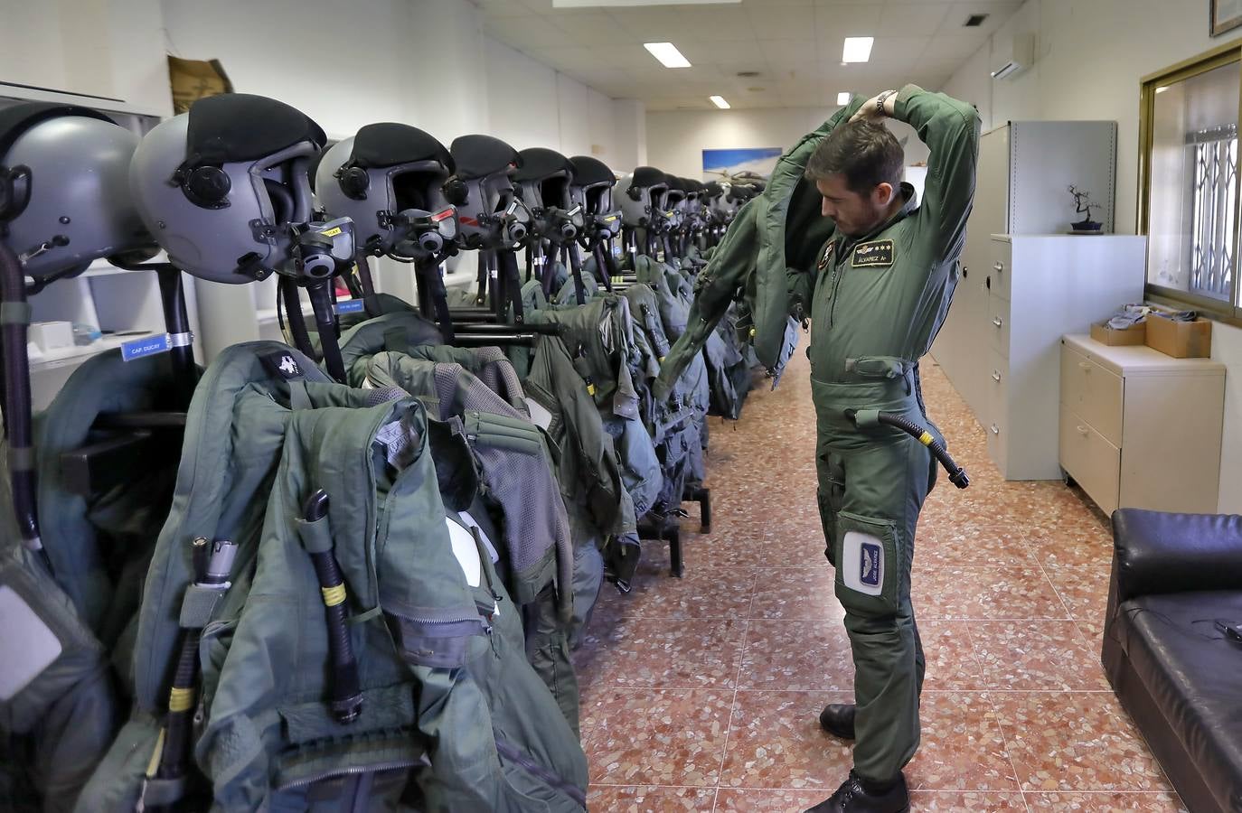 El interior de la Base Aérea de Morón de la Frontera, en imágenes