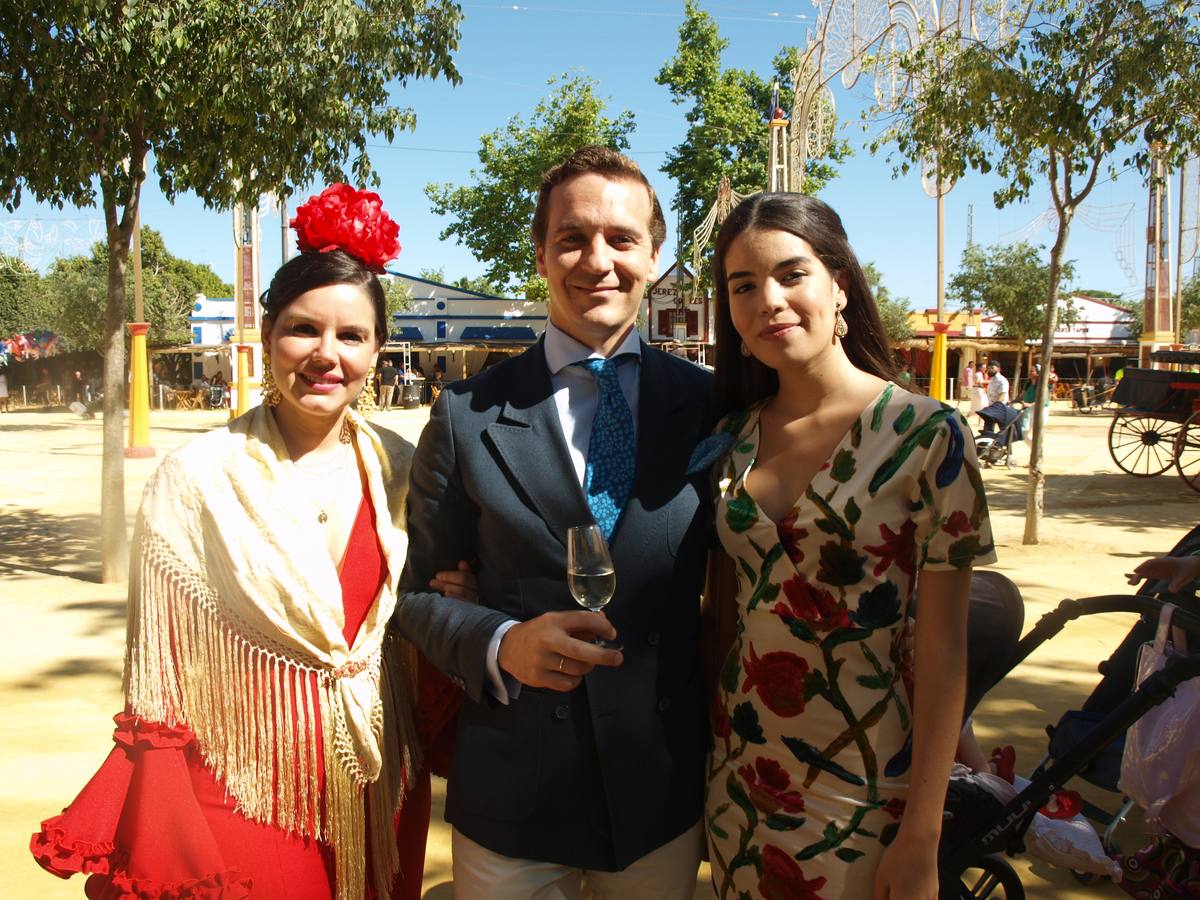 ioleta Mesa, Jaime Franco y Lucía Monge