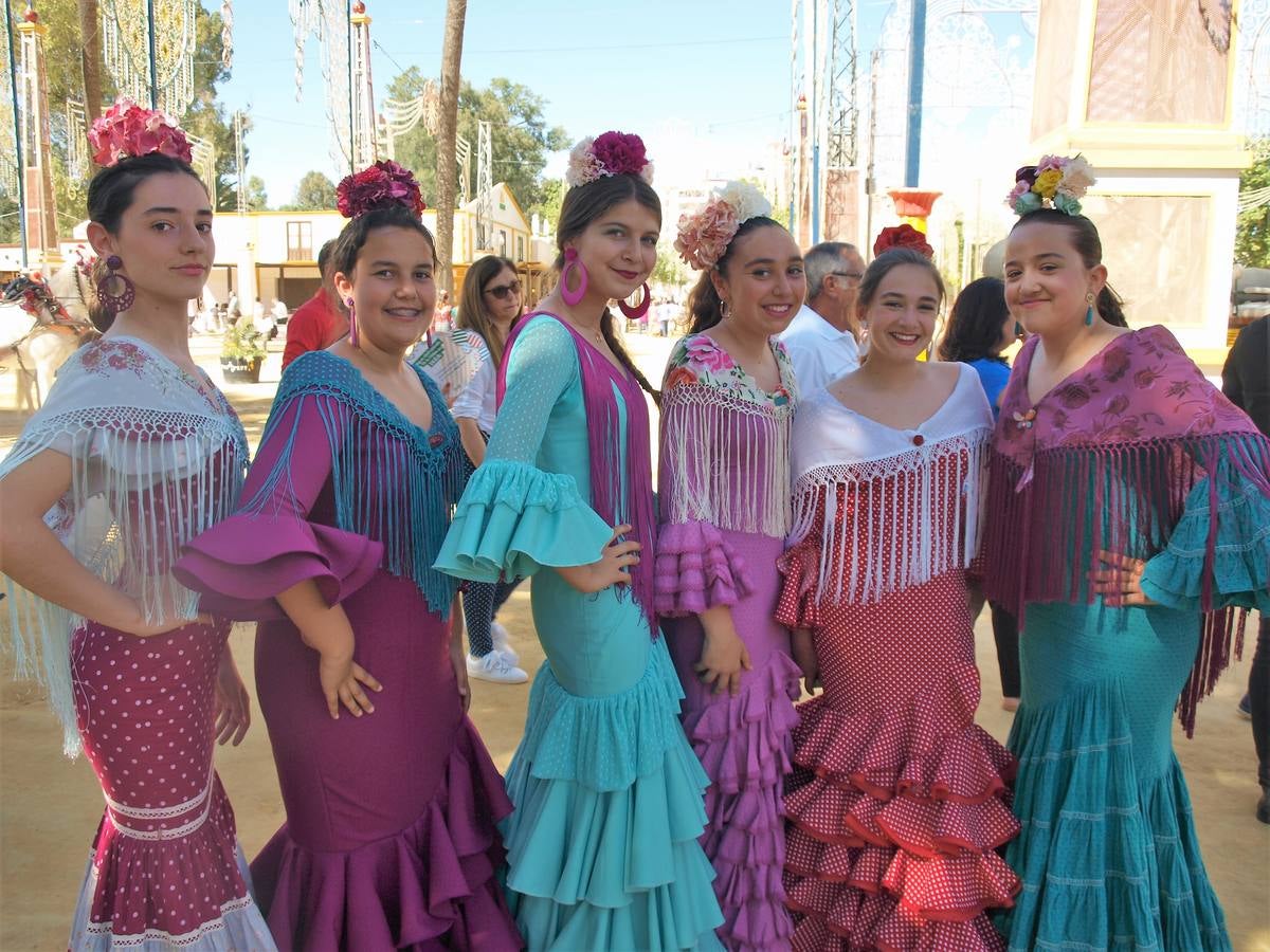 Isabella García, María Vergara, Carlota Sánchez, Ángela Bernal, Ángela Pavón y Lola Domínguez