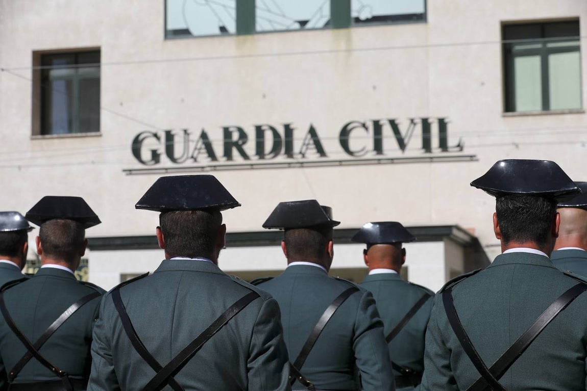 Imágenes del acto aniversario de la Guardia Civil