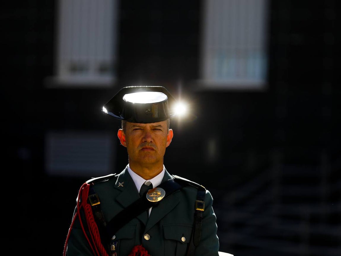 Imágenes del acto aniversario de la Guardia Civil