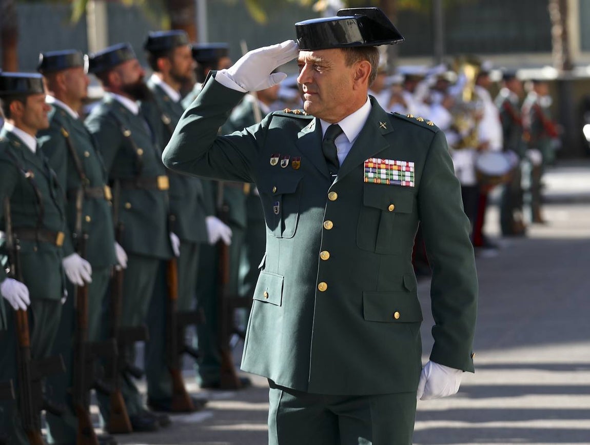 Imágenes del acto aniversario de la Guardia Civil