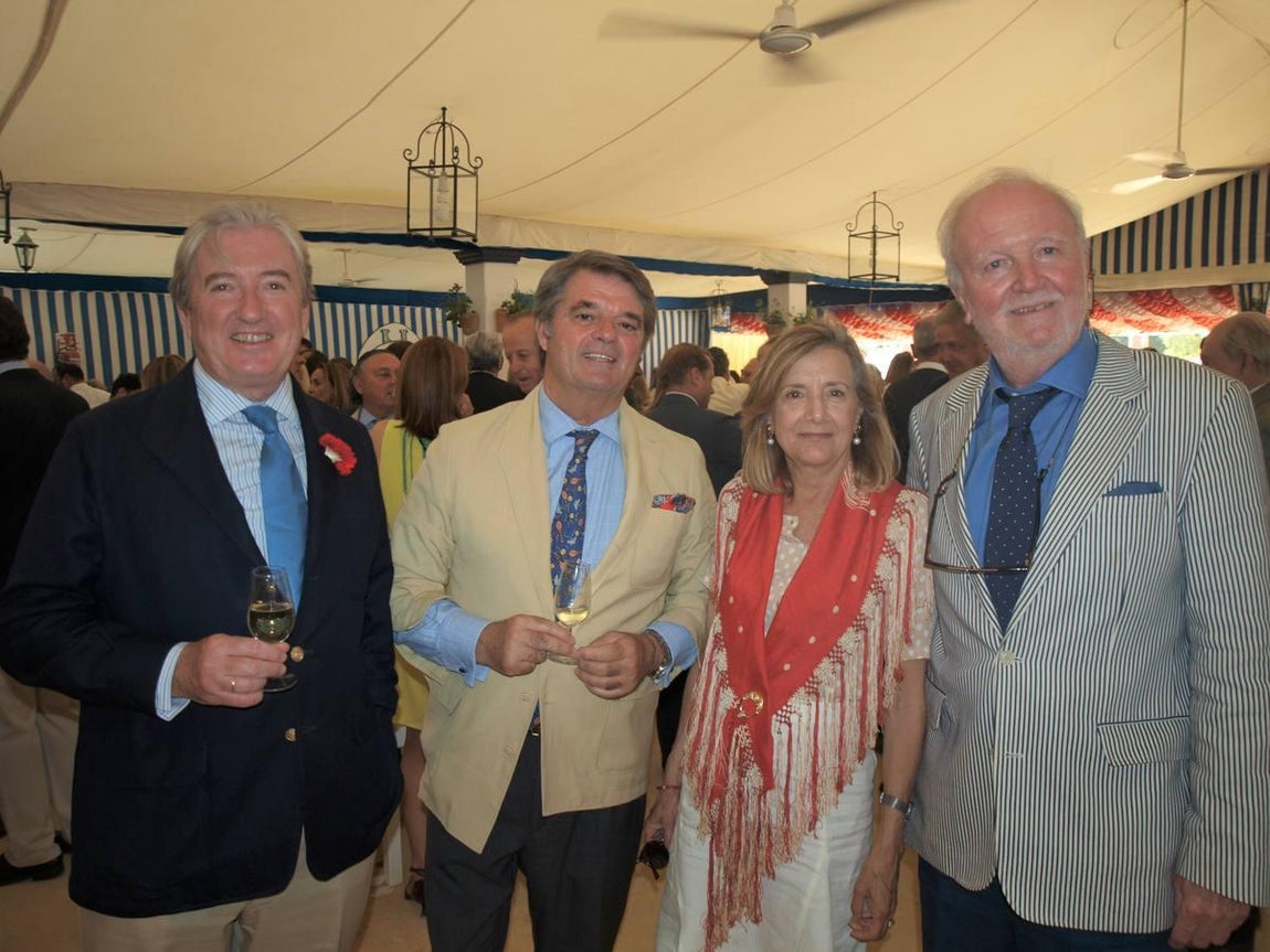 Pedro Rebuelta, Emilio Valero, Pilar Pastor e Ignacio Arizón