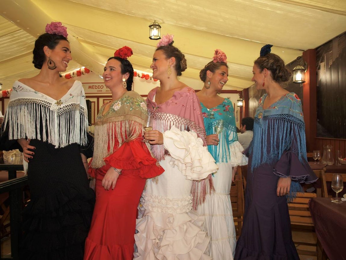 Carlota García de Quevedo, Camino Fontán, Elena Bueno, María Gómez-Monataldo y Paz García Durán
