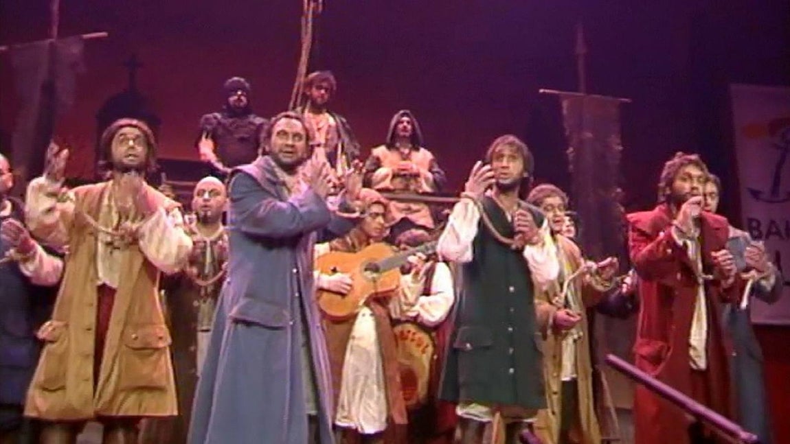 Comparsa Los condenaos (2001). 