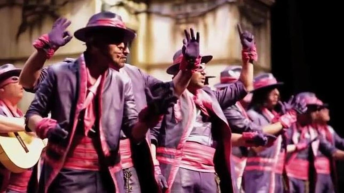 Comparsa Los Ladrones (2014). 