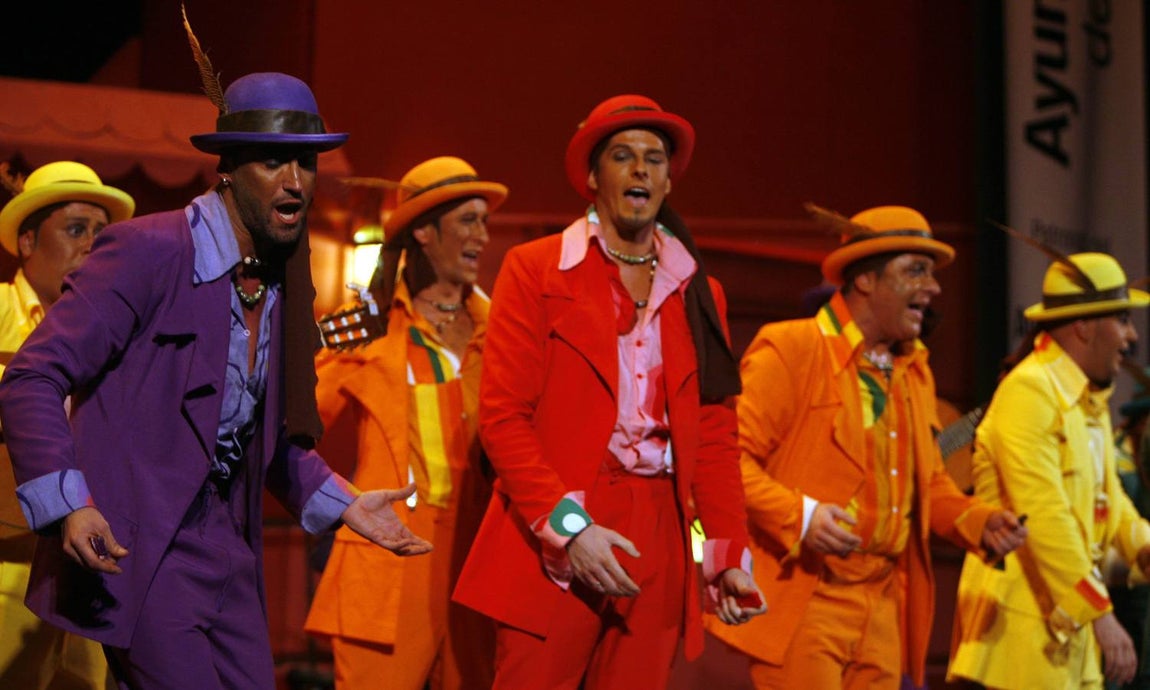 Comparsa Noches de Bohemia (2010). 