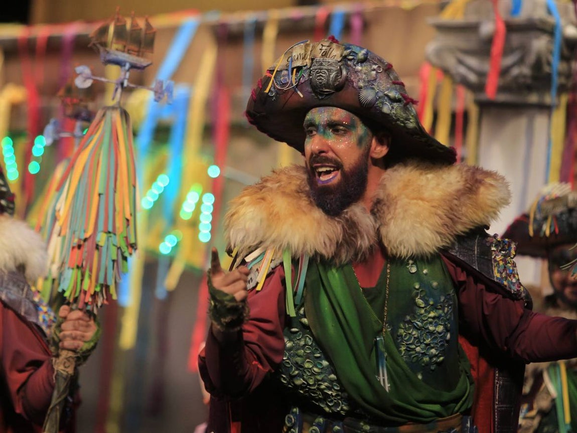 Comparsa Los peregrinos (2017). 