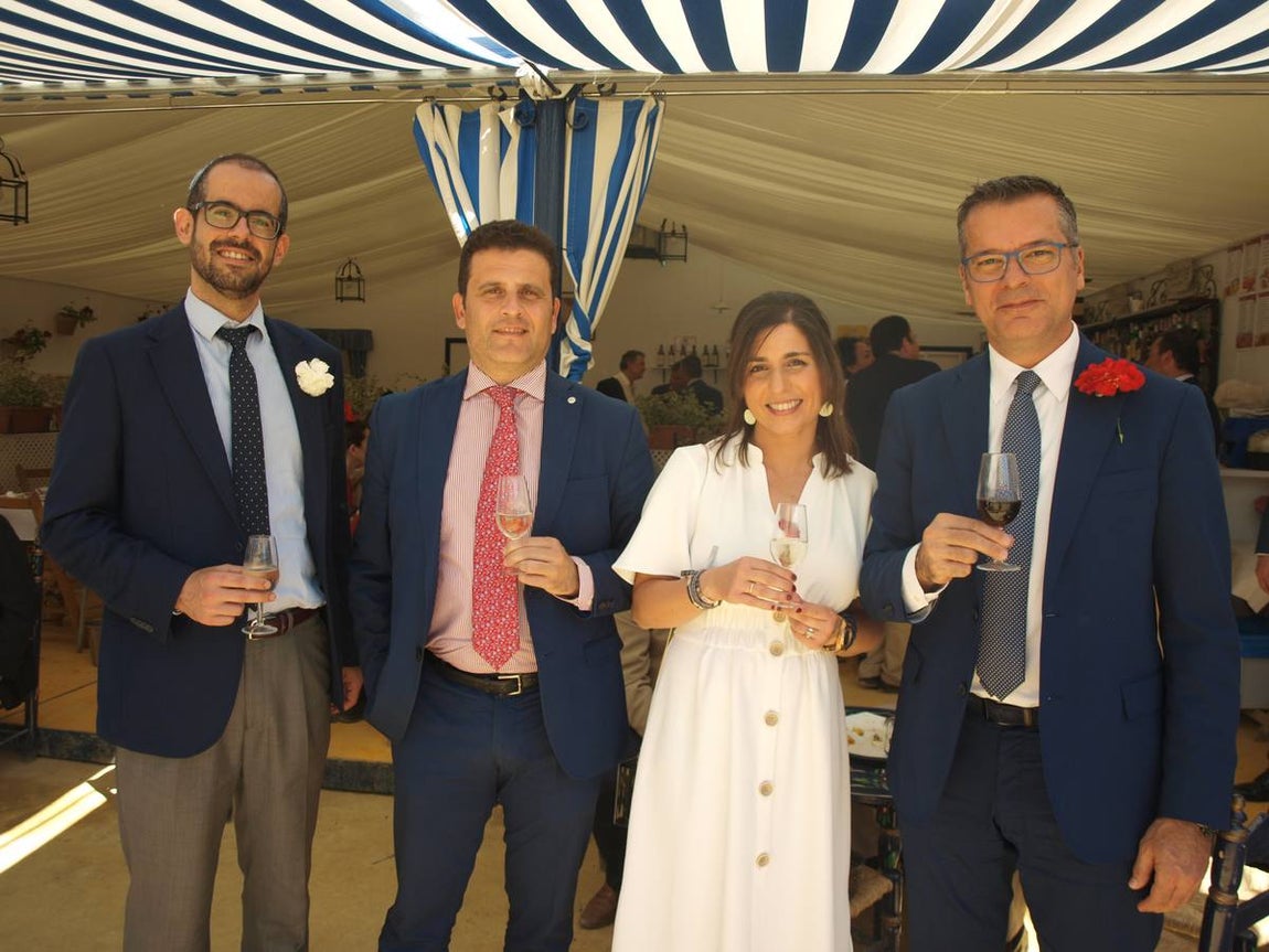 Antonio Moreno, José Julio Corchado, María Cachero y David León.