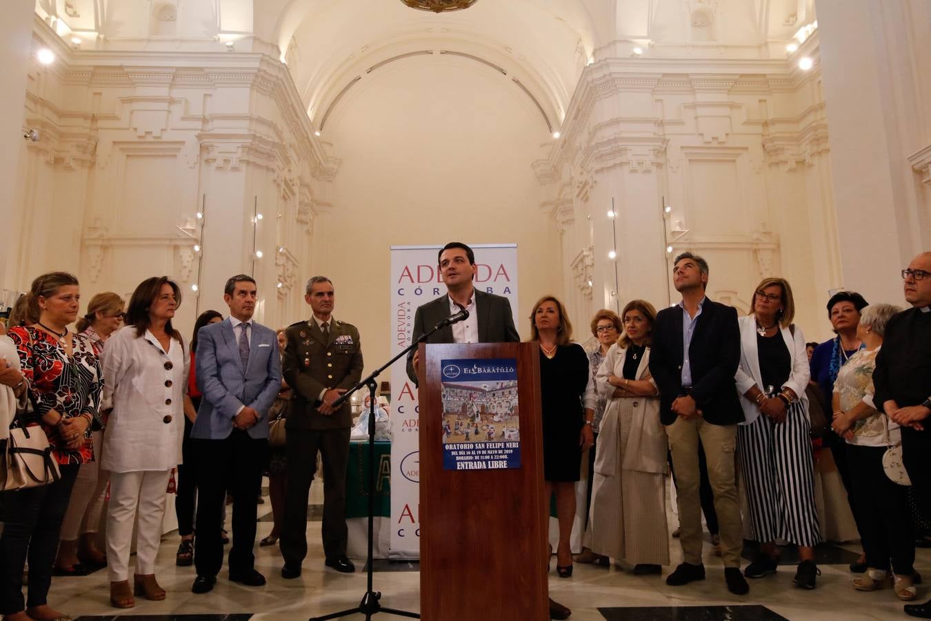 La inauguración del baratillo de Adevida, en imágenes