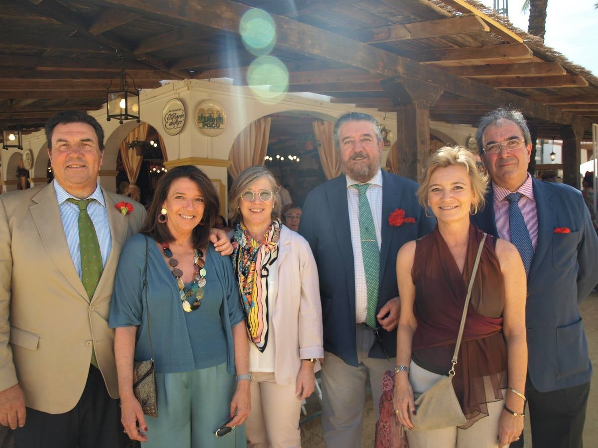 Dionisio Romero, Socorro Benítez, Señores de Romero, María José Rubio y Luis Javier Díaz