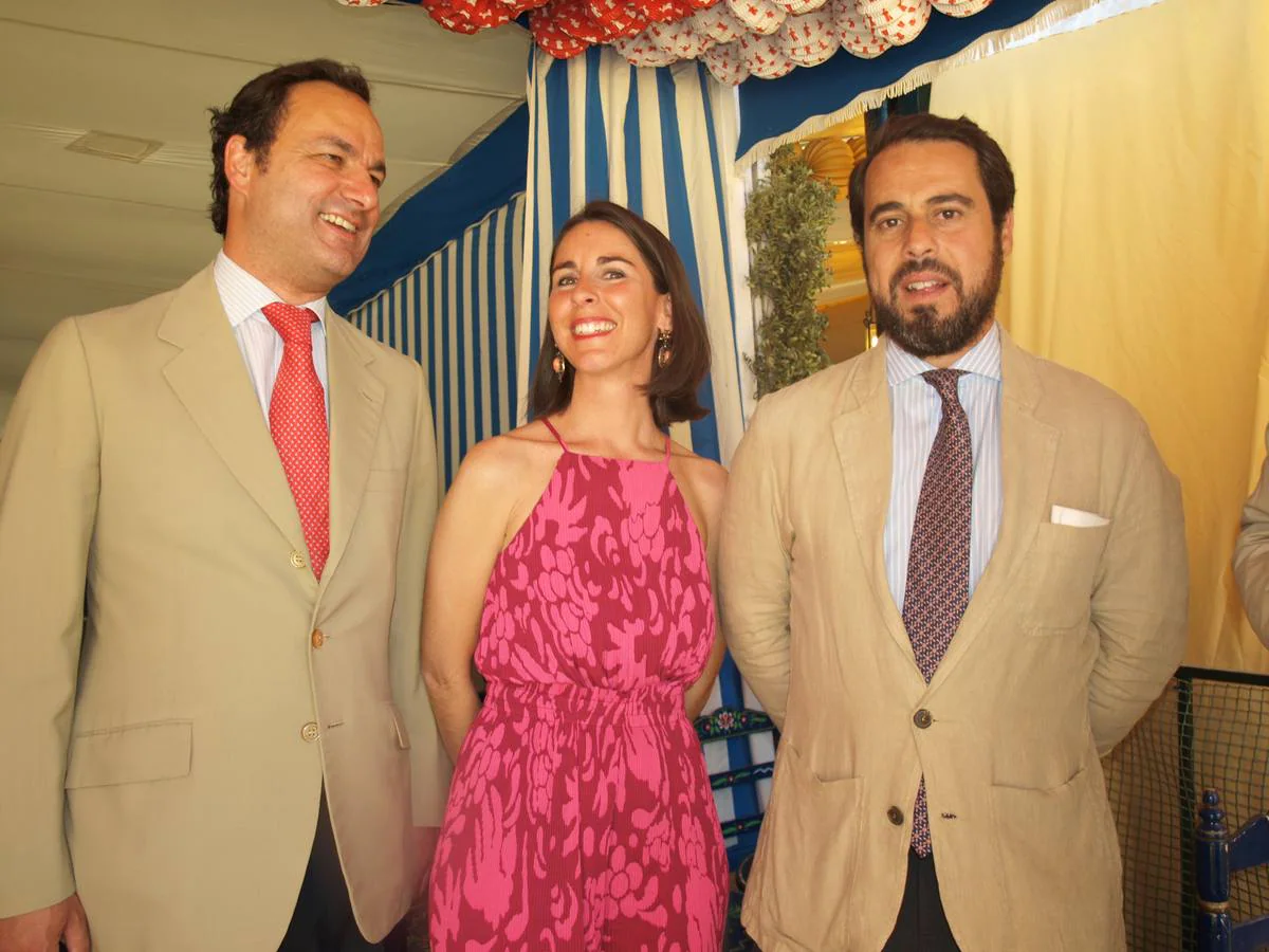 Ignacio Díez, Angie Serrano e Ignacio Trujillo.