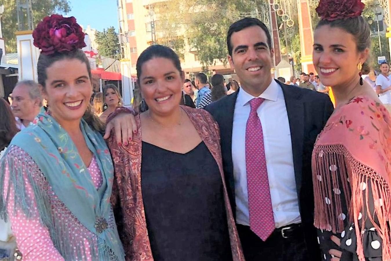 Rocío González, Goretti Domecq, Jaime Sansó-Rubert y Ana Valentín