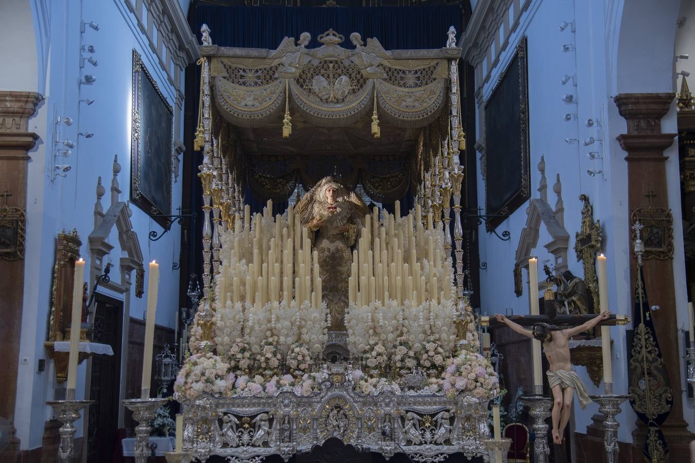 Galería de la Virgen de los Ángeles en paso de palio