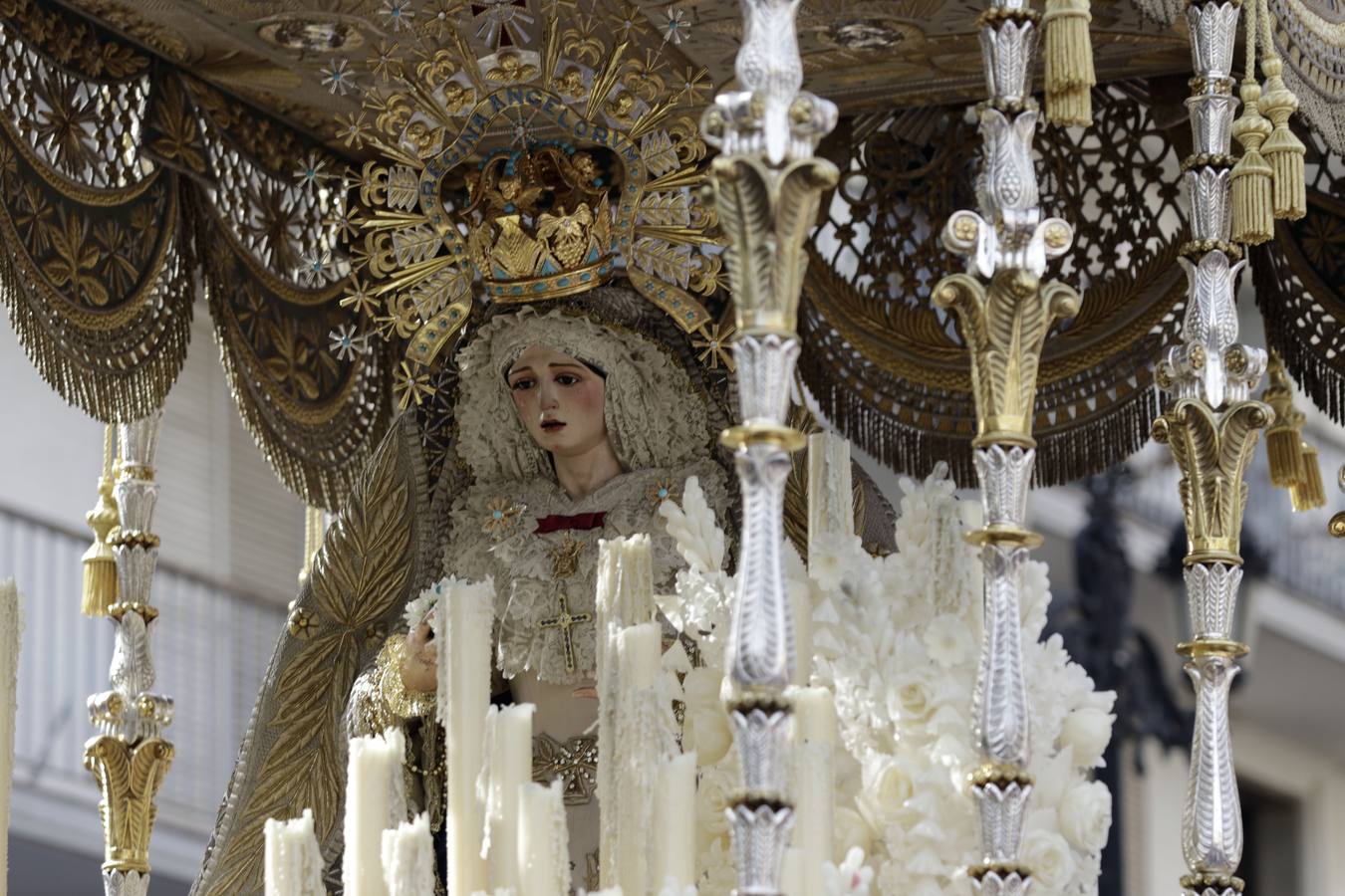 En imágenes, el regreso triunfal a su capilla de la Virgen de los Ángeles