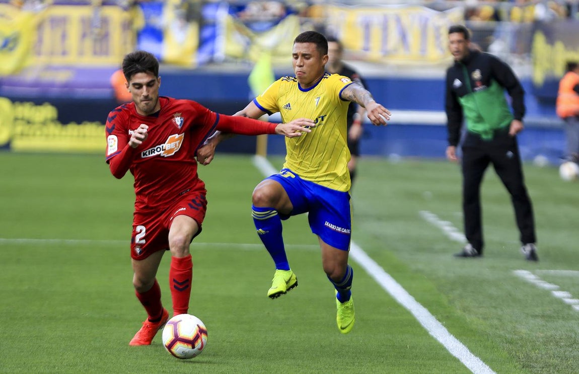 Partido Cádiz-Osasuna (0-0)