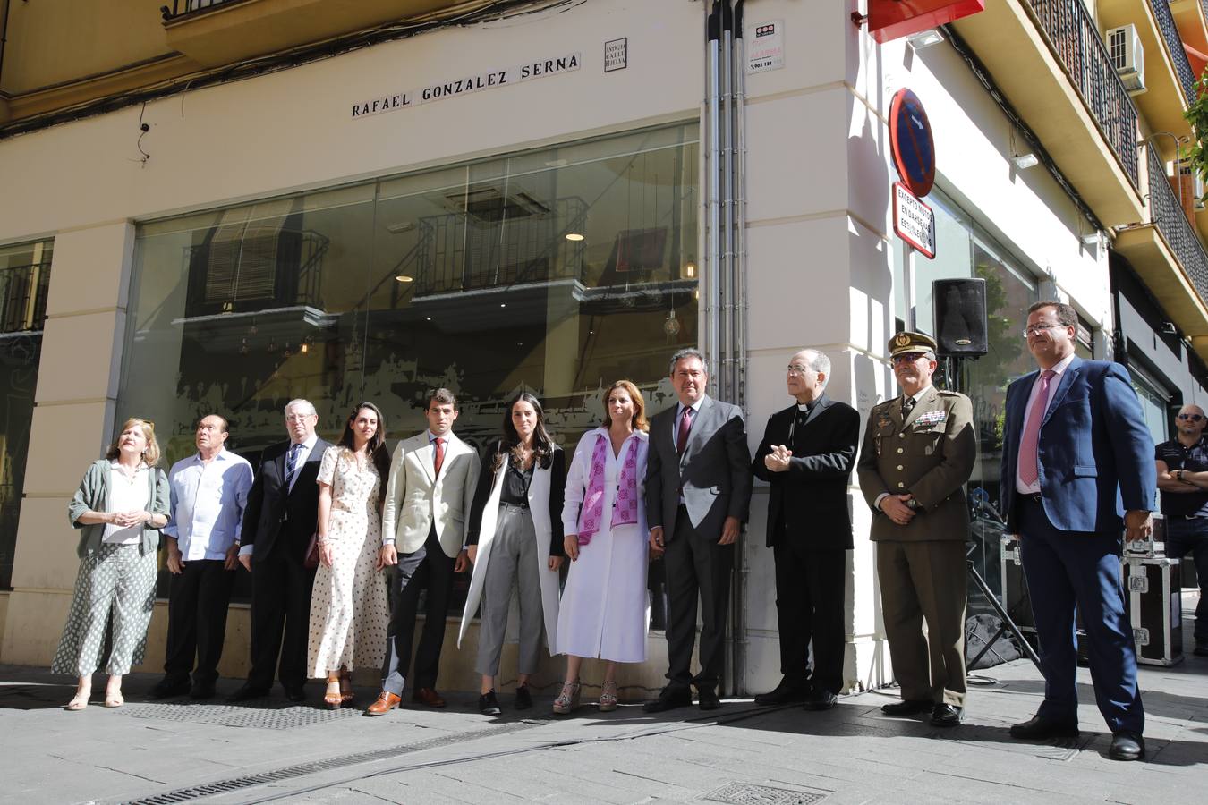 Rafael González-Serna, ya tiene su calle en Sevilla