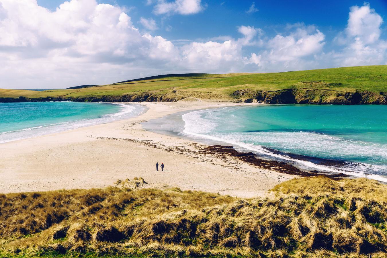 Las Shetland, Escocia. Los intrépidos que se aventuren hasta el punto más septentrional del Reino Unido se verán recompensados con “impresionantes senderos de costa”, podrán “ver nutrias y orcas desde cabos escarpados” y disfrutarán de los “míticos puestos de fish and chips, además de un par de copitas de whisky, cortesía de alguno de los hospitalarios y orgullosos lugareños.”