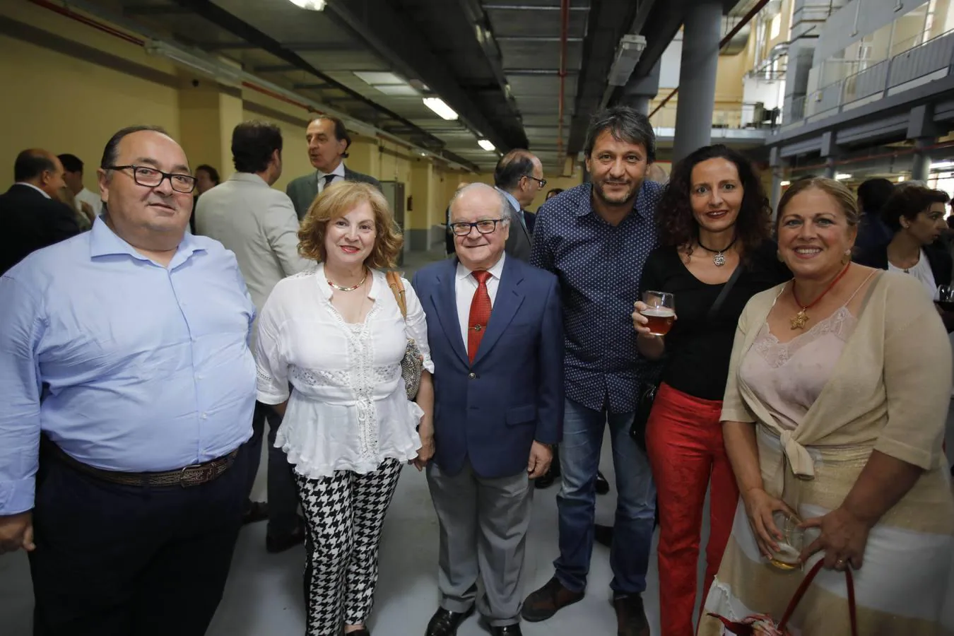 Fernando Mayo, María Ángeles Duque, Francisco Mayo, Ignacio Pala, Charo Álvarez y Loli Rincón