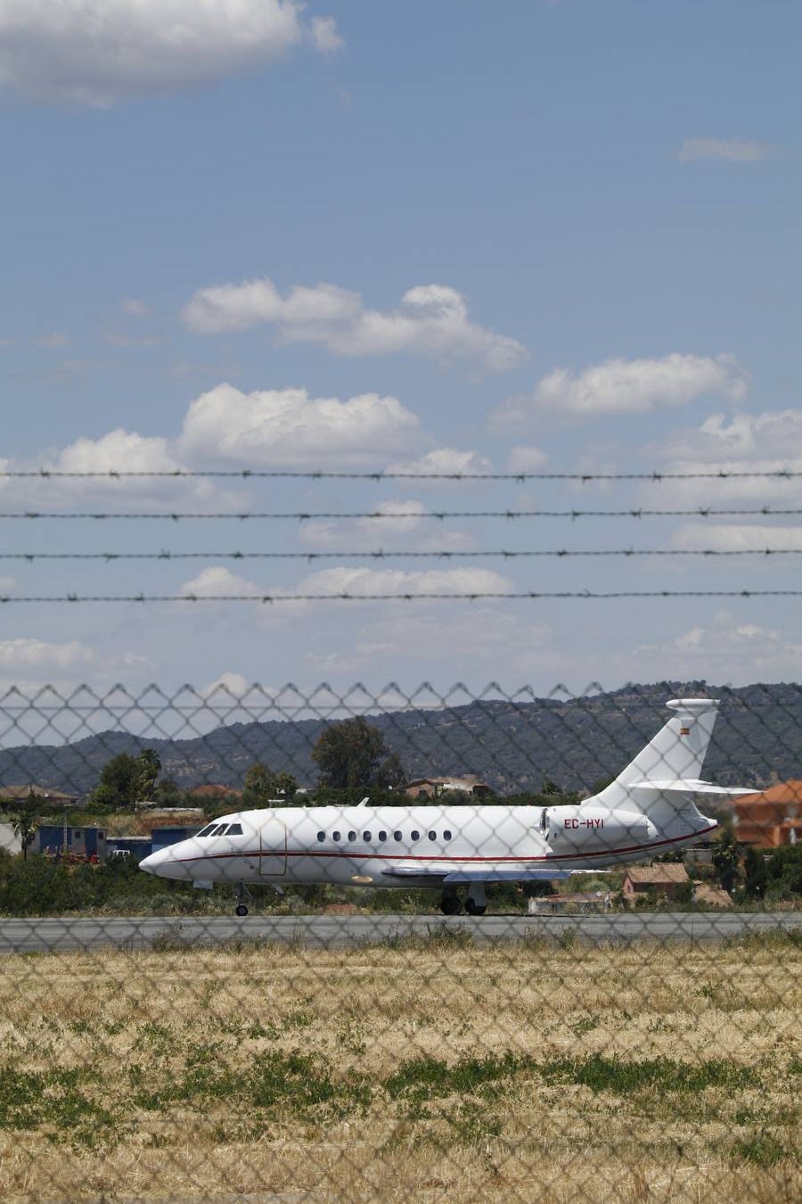 El paso por Córdoba en Falcon de Pedro Sánchez, en imágenes