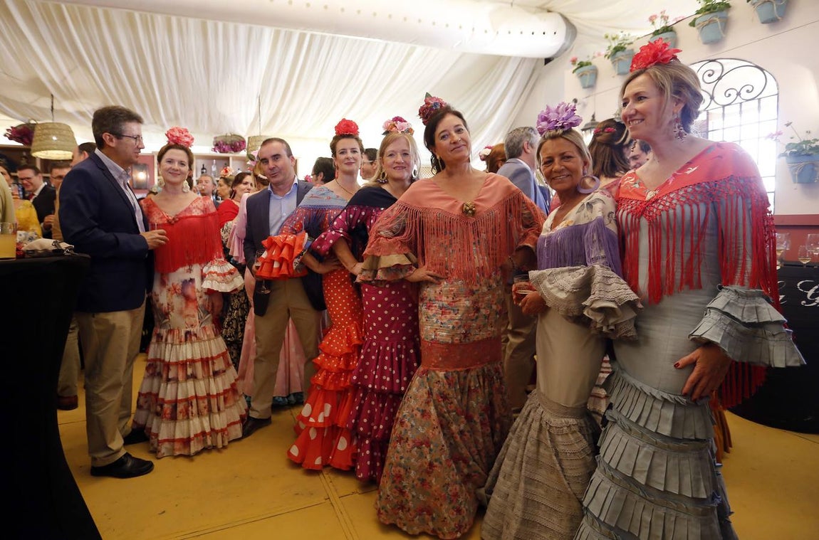 El ambiente de las casetas el sábado de la Feria, en imágenes