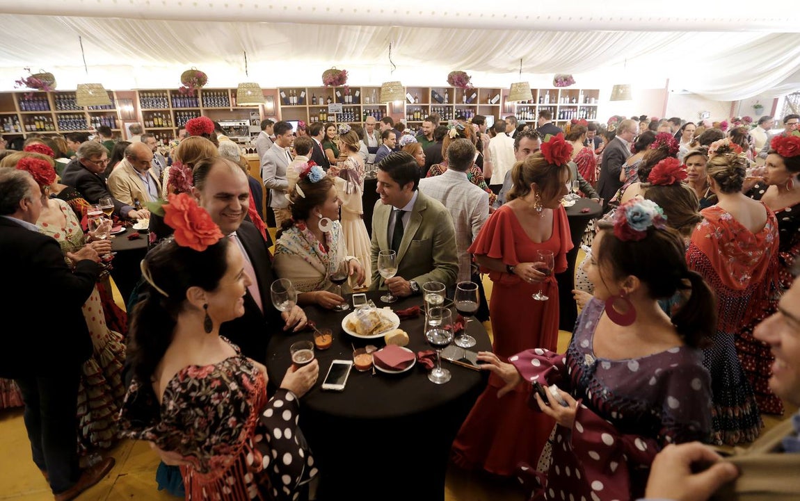 El ambiente de las casetas el sábado de la Feria, en imágenes