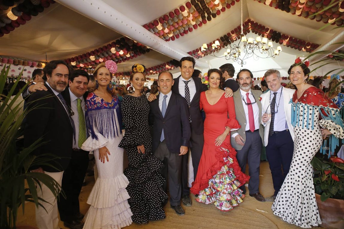 El ambiente de las casetas el sábado de la Feria, en imágenes