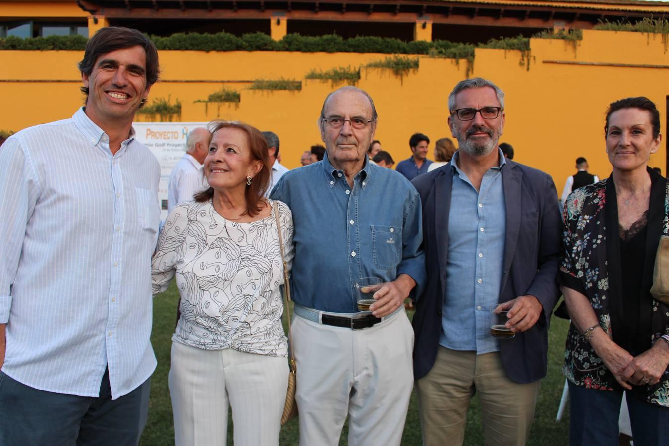 Jorge Molina, Blanca Ferrer, Simón Ferrer, Simón Ferrer y Teresa Sáez