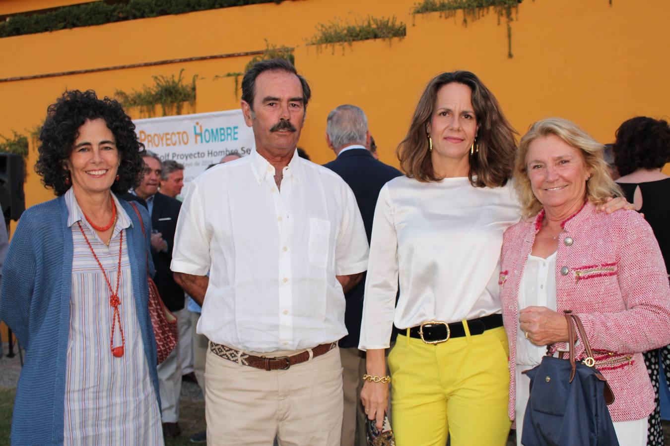 María Pérez de Lama, Antonio Albeas, Soledad Argudo y Almudena Maestre