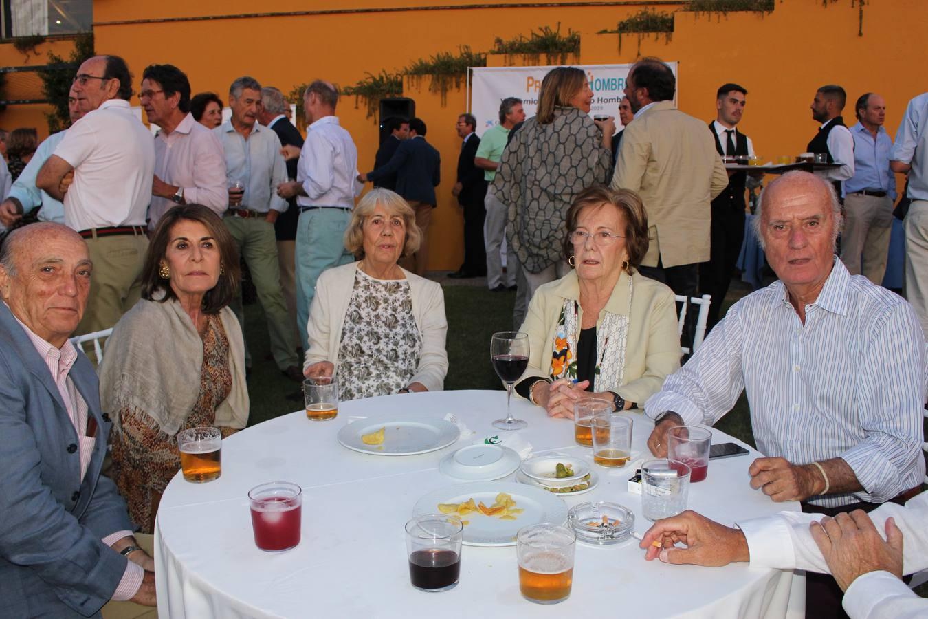 Fernando Ahumada, Cuca Fontcuberta, Pilar Enrile, Ángela Halcón y Antonio Ybarra