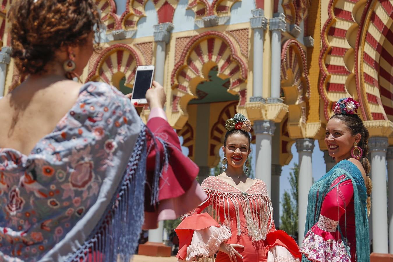 En imágenes, el ambiente de las casetas el domingo en la Feria de Córdoba