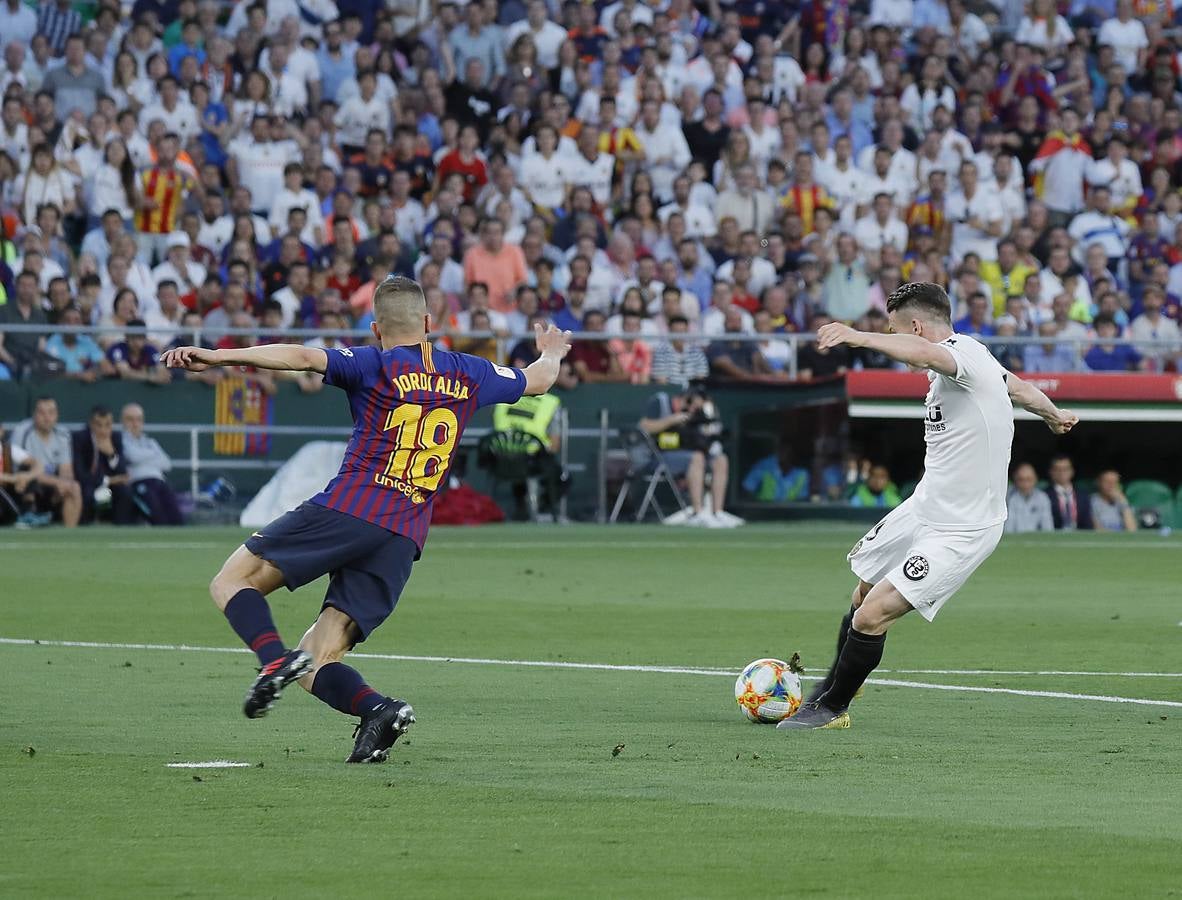 En imágenes, la final de la Copa entre el Barcelona y el Valencia