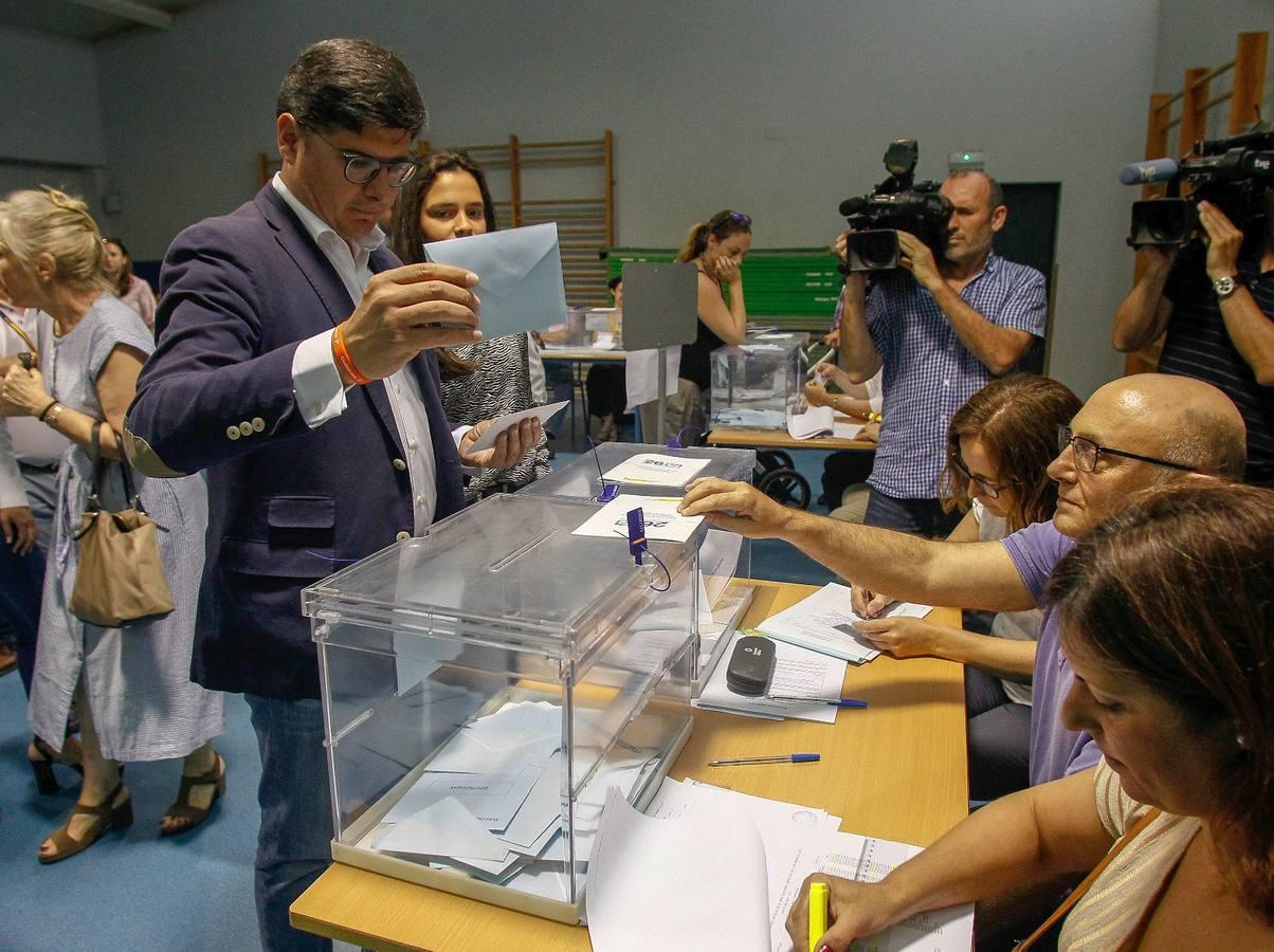 Así han votado los candidatos a la Alcaldía de Sevilla en las elecciones municipales 2019